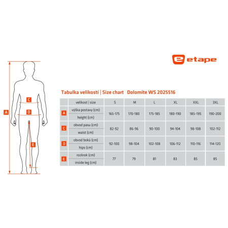 Чоловічі штани Etape Dolomite WS