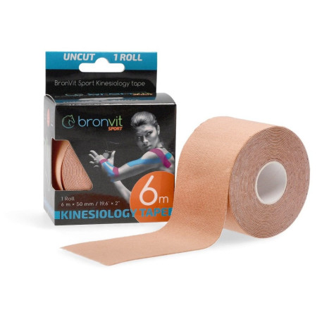 Тейп BronVit Sport Kinesio Tape classic 5 cm x 6m