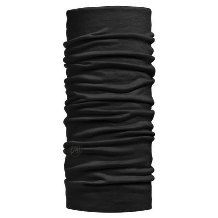 Багатофункціональний шарф Buff Merino Lightweight Neckwear чорний Black
