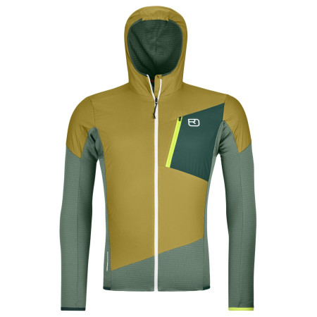 Чоловіча куртка Ortovox Ladiz Hybrid Jacket M коричневий/синій arctic grey