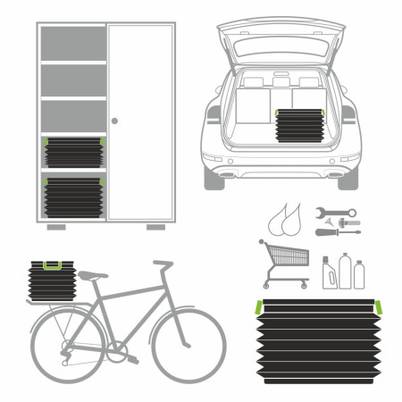 Складаний контейнер з кришкою Yolco CP60