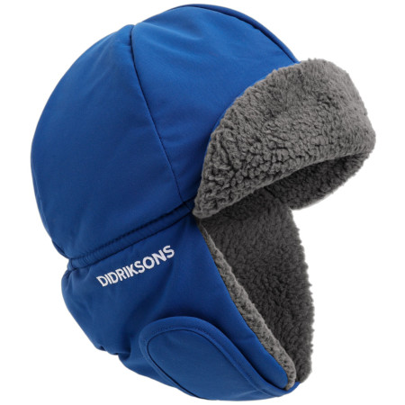 Дитяча шапка Didriksons Biggles Cap 7 синій Ultramarine