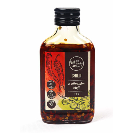 Готова їжа Na Italské farmě Чилі в оливковій олії червоний