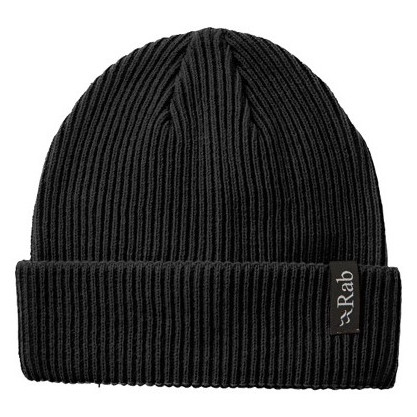 Шапка Rab Perimeter Rolled Beanie чорний