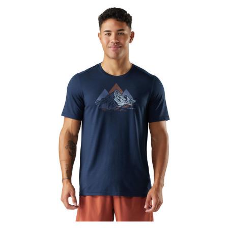 Чоловіча функціональна футболка Smartwool Triangle Mountain Active Short Sleeve Graphic Tee