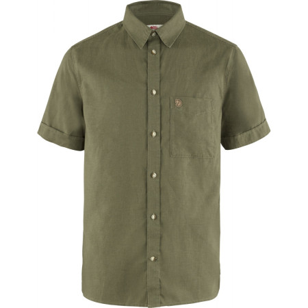 Чоловіча сорочка Fjällräven Övik Travel Shirt SS M 2022 зелений