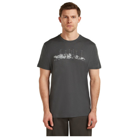 Чоловіча футболка Icebreaker Men Merino 150 Tech Lite SS Tee The Peaks