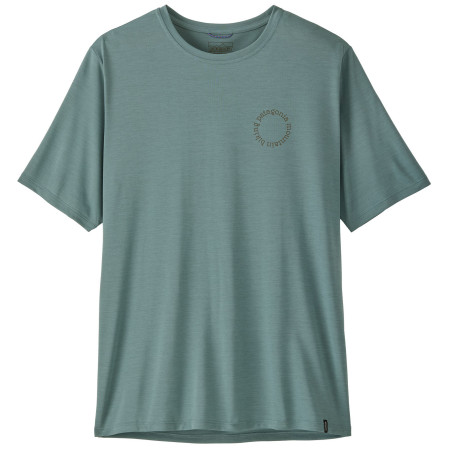 Чоловіча футболка Patagonia Men's Capilene Cool Daily Shirt - Spoke Stencil синій Blue Sage - Light Blue Sage X-Dye