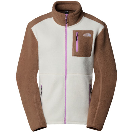 Жіноча куртка The North Face W Yumiori Full Zip коричневий White Dune-Latte-Vibran