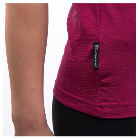 Жіноча функціональна футболка Sensor Merino Active Songbirds