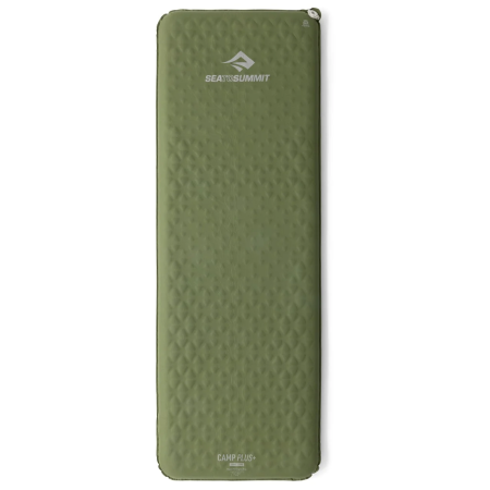 Самонадувний килимок Sea to Summit Camp Plus Self Inflating Mat Regular Rectangular Wide зелений Cypress