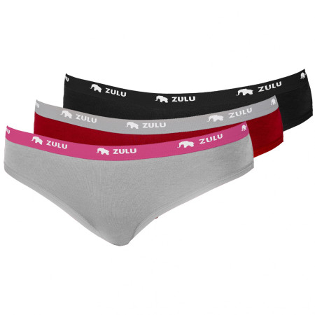 Жіноча нижня білизна Zulu Bambus 210 Comfort 3-pack кольоровий мікс
