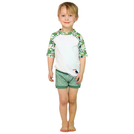 Дитячий купальник DucKsday Toucan Swim Trunk Boy кольоровий мікс Multicolor