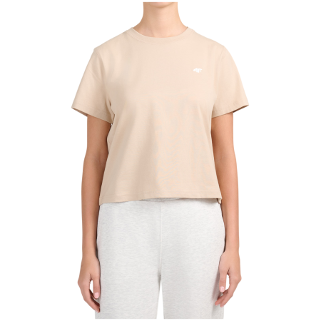 Жіноча футболка 4F Tshirt F3501 бежевий Beige