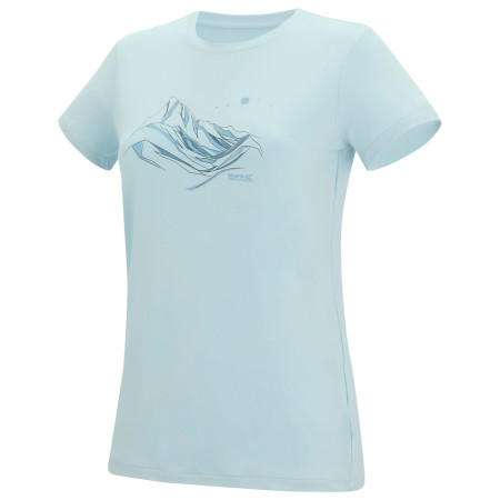 Жіноча футболка Regatta Womens Fingal Stretch блакитний Skyway