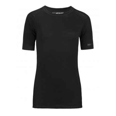 Термобілизна чоловіча Ortovox Merino 185 Pure Short Sleeve чорний BlackRaven