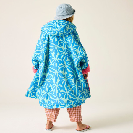 Водонепромокне пальто Regatta Junior Waterproof Changing Robe SBluFlPiLem