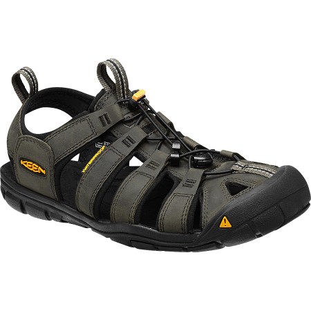 Pánské sandály Keen Clearwater CNX Leather šedá/černá
