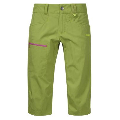 Жіночі 3/4 штани Bergans Utne Lady Pirate зелений Springgreen/Pinkrose