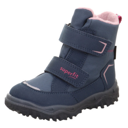 Дитячі зимові черевики Superfit Husky Blau/Rosa синій/рожевий Blau/Rosa