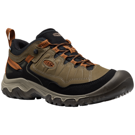 Чоловічі трекінгові черевики Keen Targhee Iv Wp Wide Men хакі sea turtle/roasted pecan