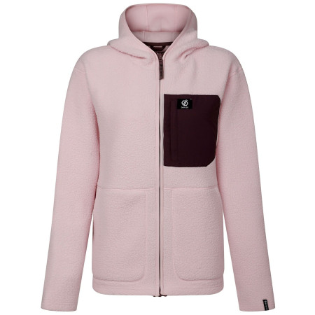 Жіноча кофта Dare 2b Womens Firn Hooded Borg рожевий Pink Haze