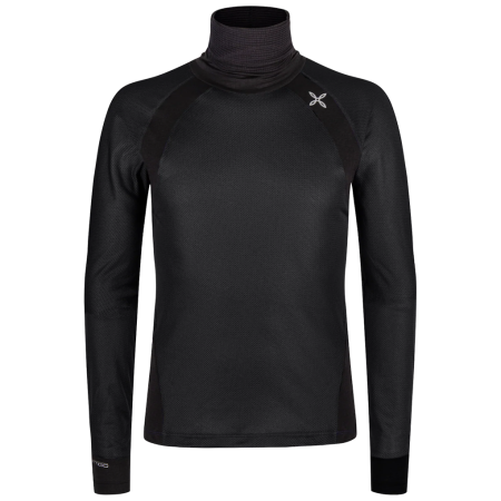 Чоловіча термофутболка Montura Vertigo Octa High Neck Maglia чорний Black