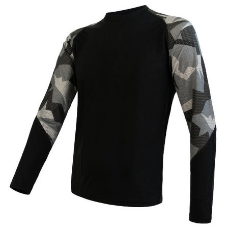 Чоловіча функціональна футболка Sensor Merino Impress довгий рук.