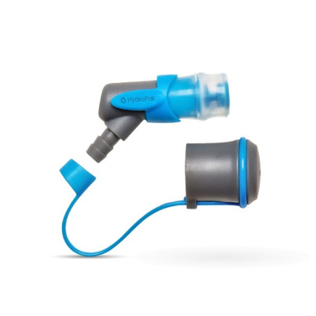Мундштук Hydrapak Blaster Bite Valve сірий/синій Clear