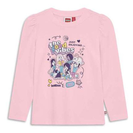 Дитяча футболка Lego Wear Lwtuna 600 Pink