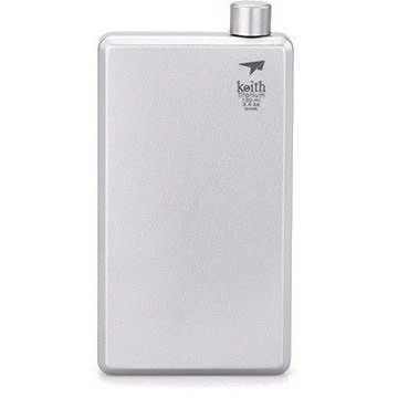 Placatka Keith Titanium Jug 120 ml stříbrná
