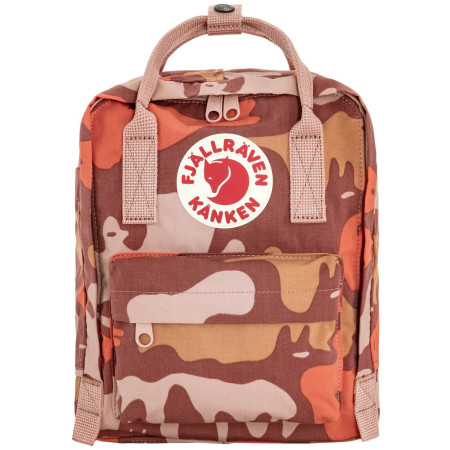 Міський рюкзак Fjällräven Kånken Graphics Mini рожевий ChalkRose-Hidden Animals