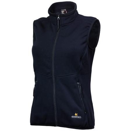 Dámská vesta Warmpeace Trailmark Powerstretch černá black