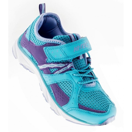 Дитячі черевики Hi-Tec Ceres JRG синій Turquise/Violet/LightViolet