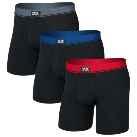 Чоловічі боксери Saxx Essential Cotton Boxer Brief Fly 3Pk