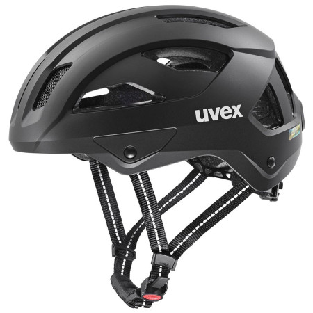 Велошолом Uvex City Stride чорний black matt