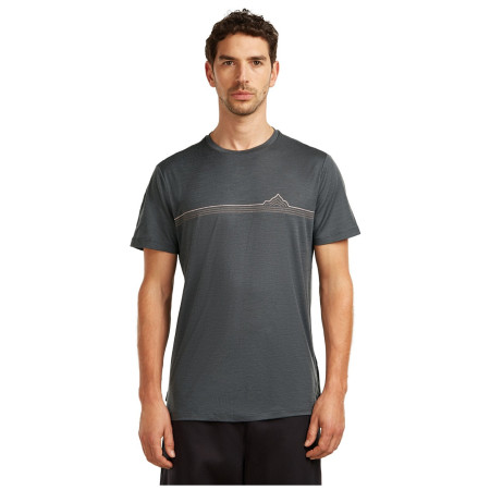 Чоловіча футболка Icebreaker Men Merino 150 Tech Lite SS Tee Range Stripes