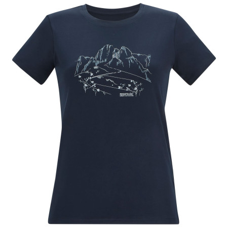 Жіноча футболка Regatta Womens Fingal Stretch темно-синій Navy