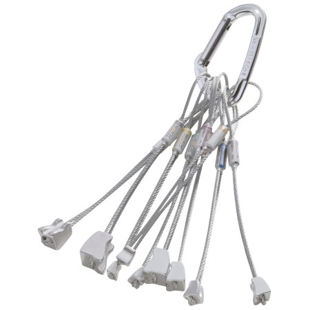 Закладка Rock Empire Alu Nuts 2 срібний