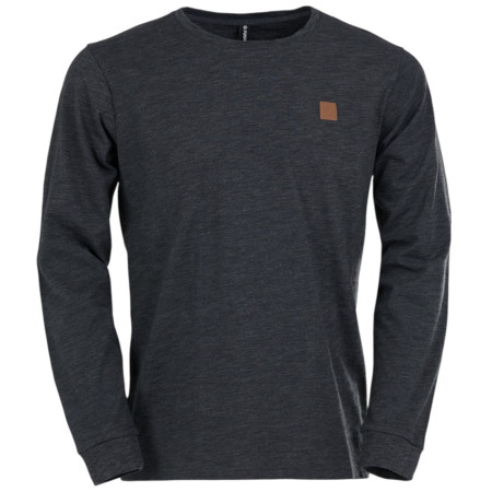 Чоловіча функціональна футболка Fundango Justin Longsleeve T-shirt чорний black heather