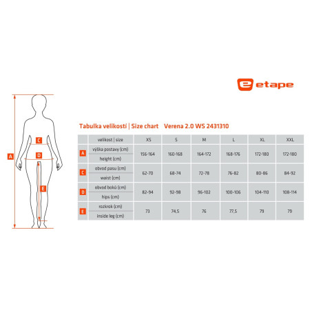 Жіночі штани Etape VERENA 2.0 WS