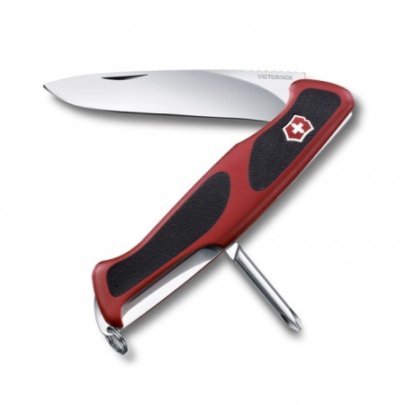 Кишеньковий ніж Victorinox Rangergrip 53 червоний/чорний