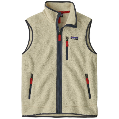 Чоловіча жилетка Patagonia Men's Retro Pile Fleece Vest бежевий Pelican w/Smolder Blue