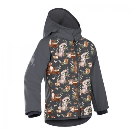 Дитяча софтшелова куртка Unuo Fleece Basic