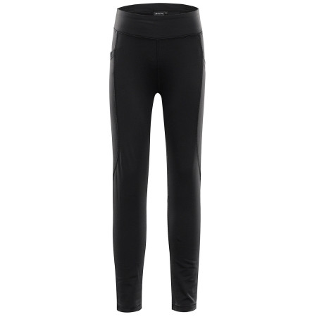 Дитячі штани Alpine Pro Gemso Black чорний ČERNÁ