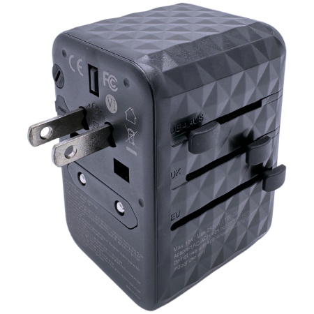 Адаптер Crossio ChargeMe Adapter PD70W 2C+2A GaN III QC4+