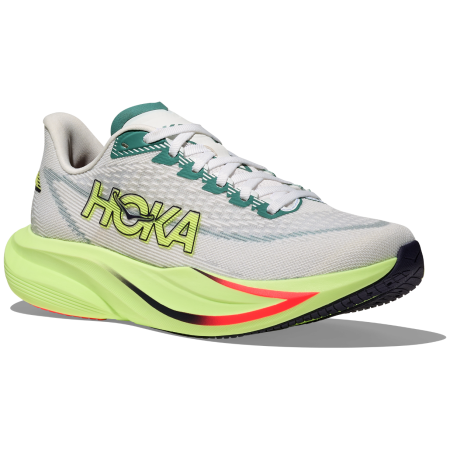 Жіночі черевики Hoka W Mach 7 сірий/жовтий Frost / Neon Yuzu