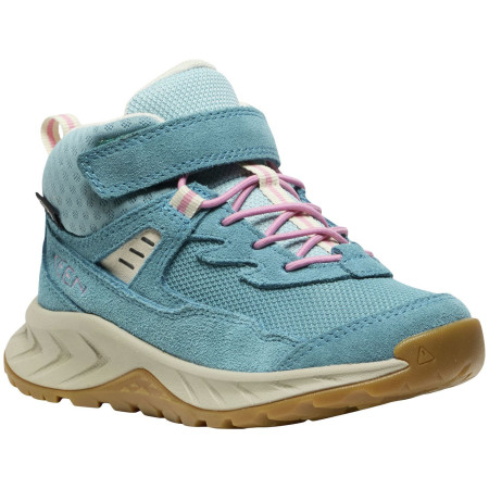 Дитяче взуття Keen Hightrail Mid Wp Children Brittany Blue синій brittany blue/cashmere rose