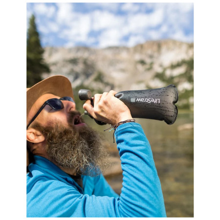 Фільтруюча пляшка LifeStraw Peak Squeeze Bottle 1L