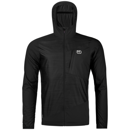 Чоловіча софтшелова куртка Ortovox Trace Windbreaker Jacket M чорний Black Raven